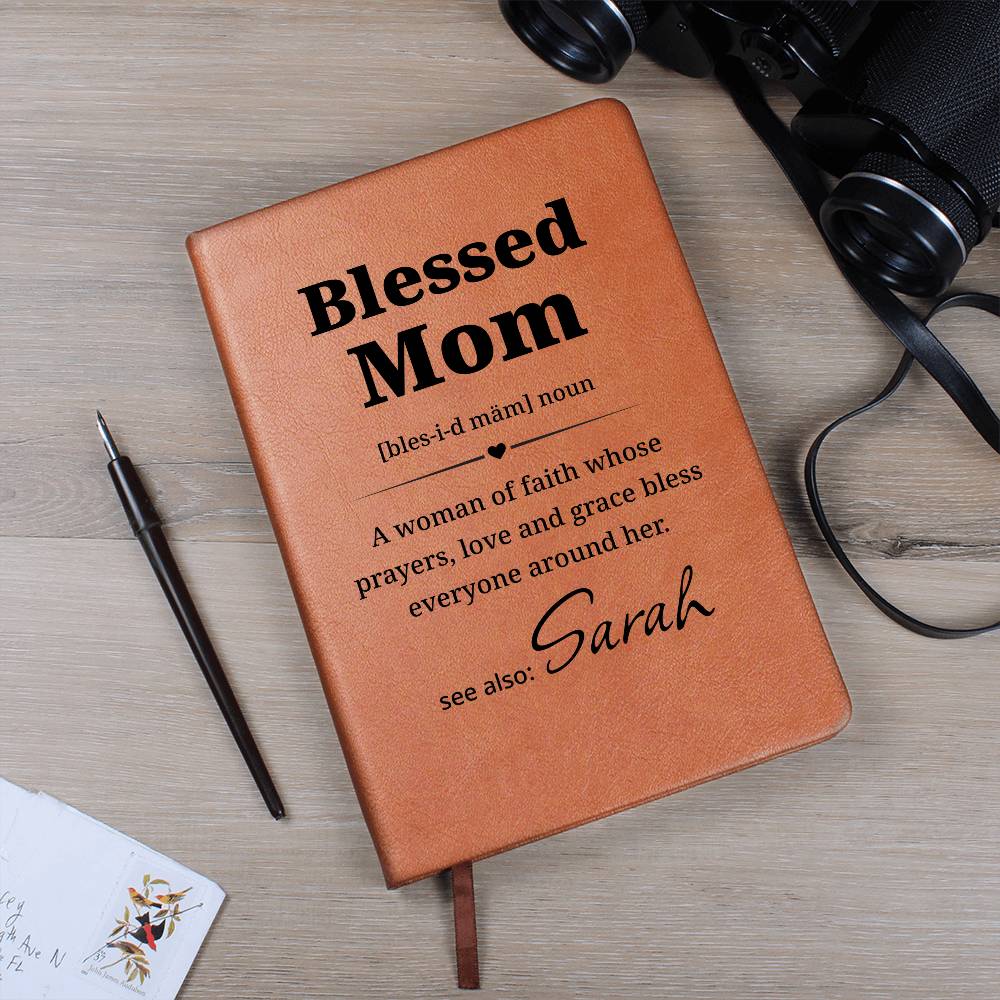 Blessed Mom Christian Prayer Journal with Inspirational Cover
