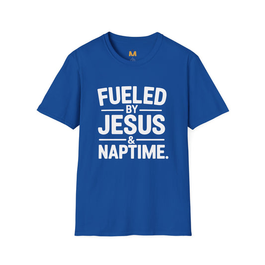 Fueled by Jesus and Naptime T-Shirt