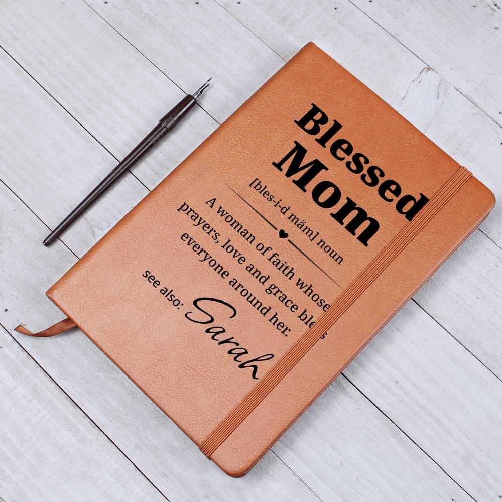 Blessed Mom Christian Prayer Journal with Inspirational Cover