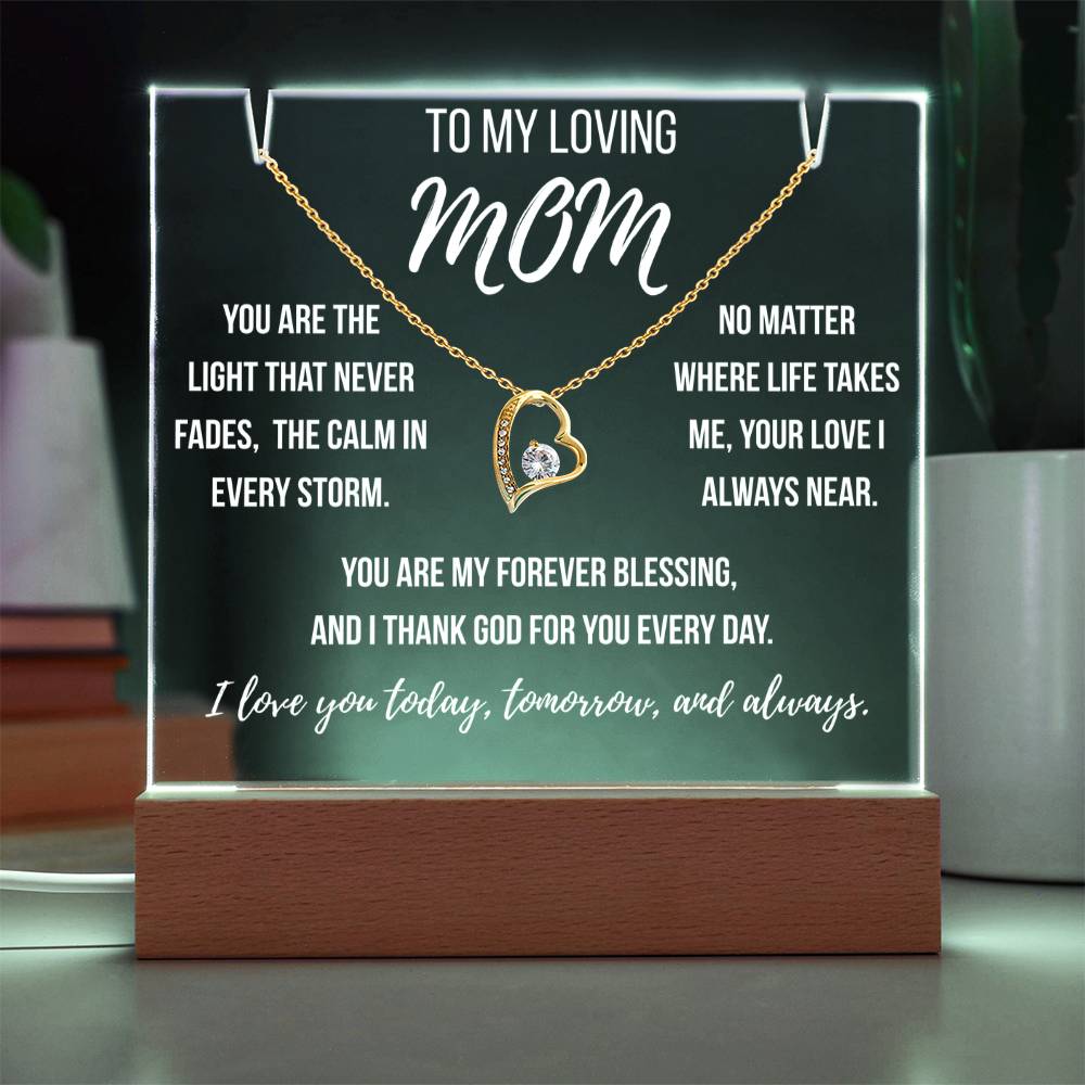Mom - You are the light that never fades, the calm in every storm.