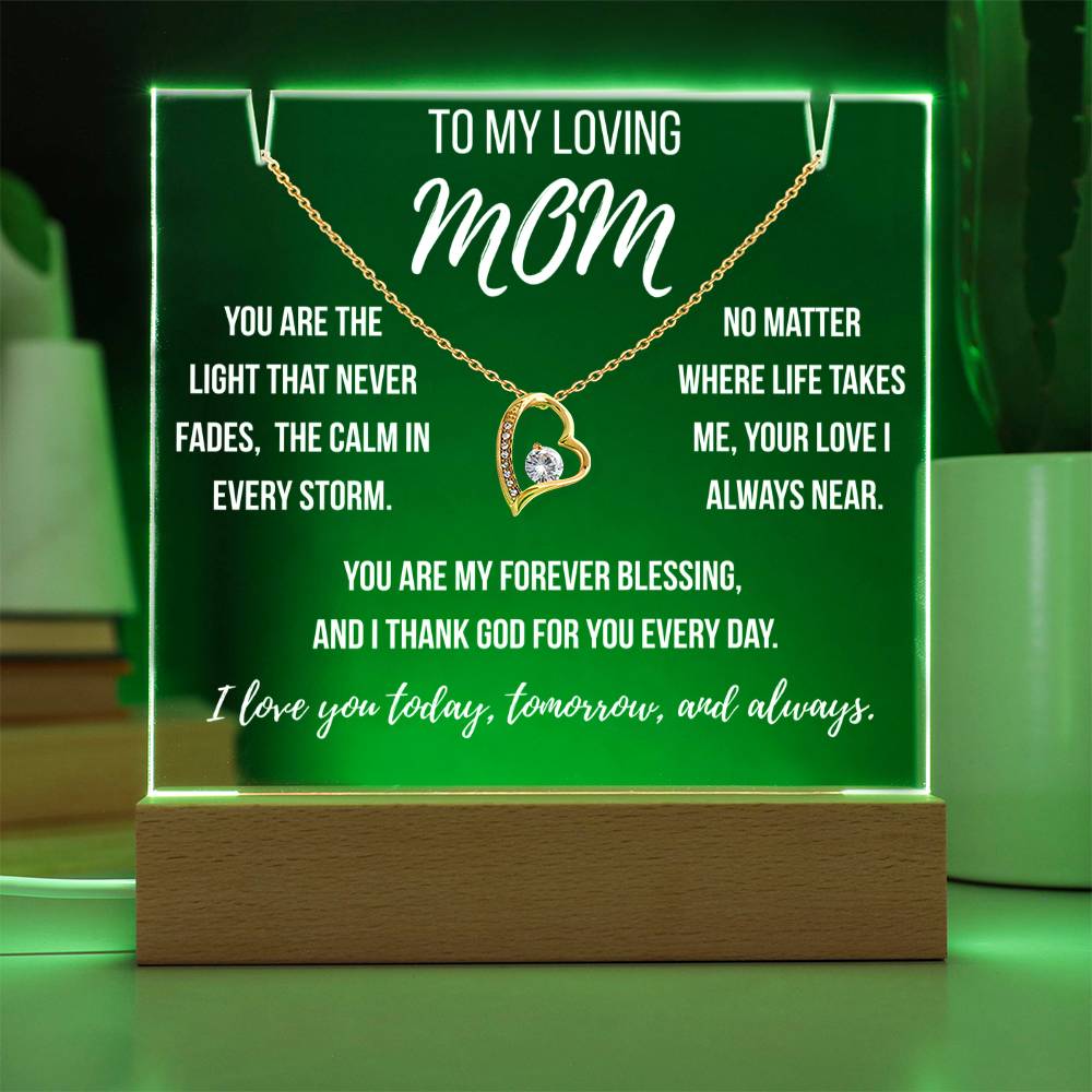 Mom - You are the light that never fades, the calm in every storm.