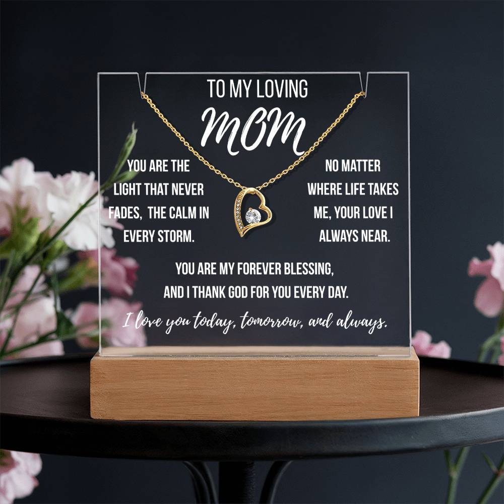Mom - You are the light that never fades, the calm in every storm.
