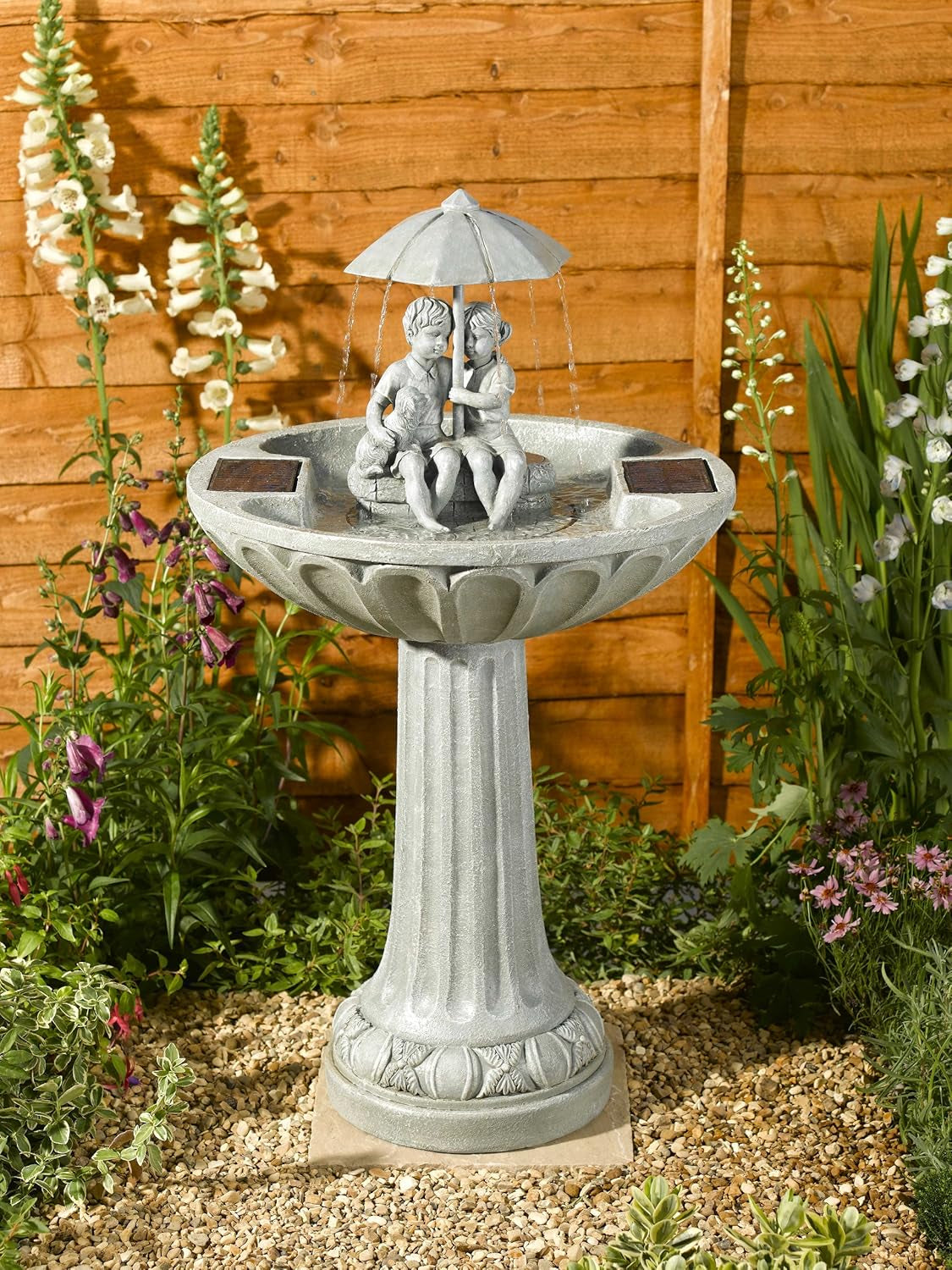 Ornamental Umbrella Fountain Water Feature