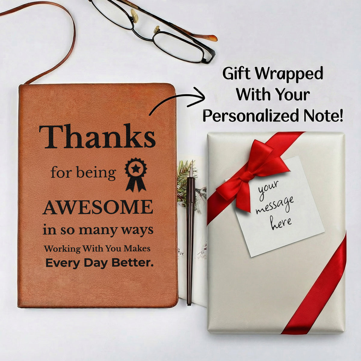 Thanks for Being Awesome - Coworker Appreciation Journal