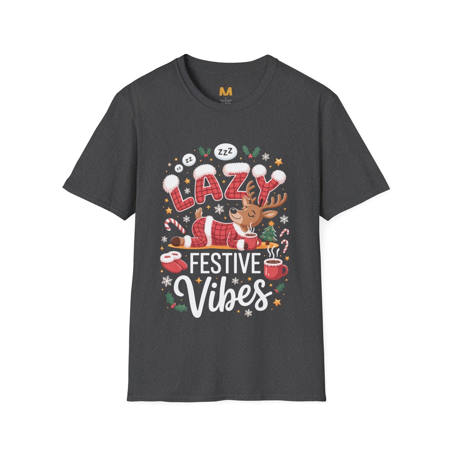 Festive Lazy Vibes T-Shirt