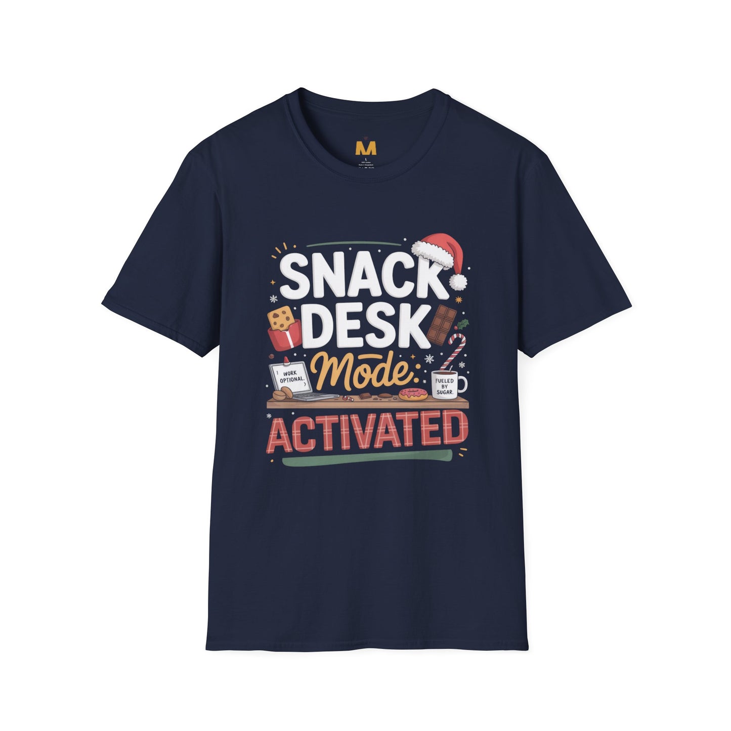 Snack Desk Mode Activated T-Shirt