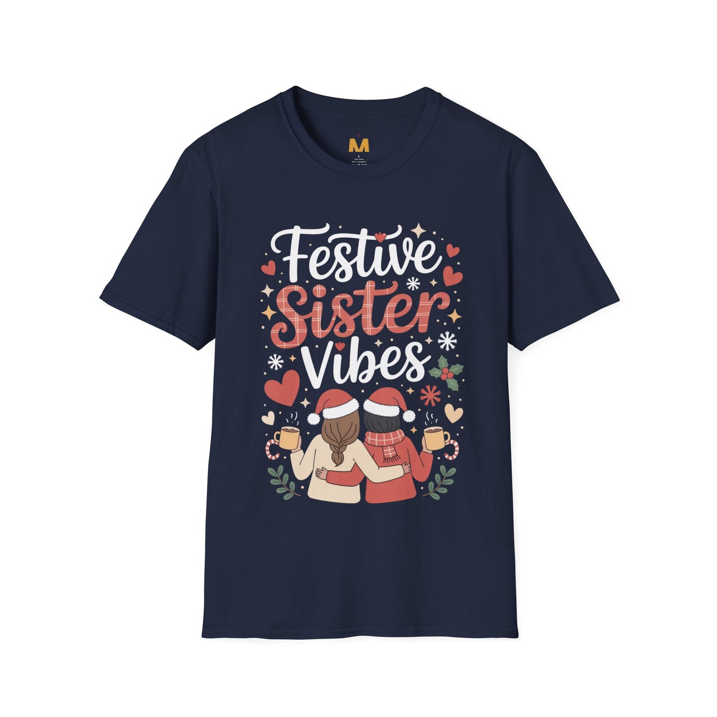 Festive Sister Vibes T-Shirt