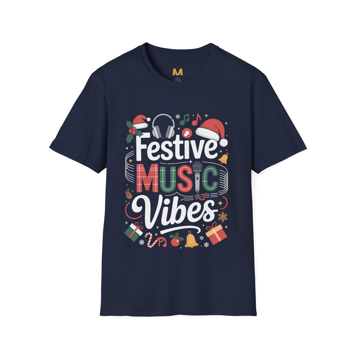 Festive Music Vibes T-Shirt
