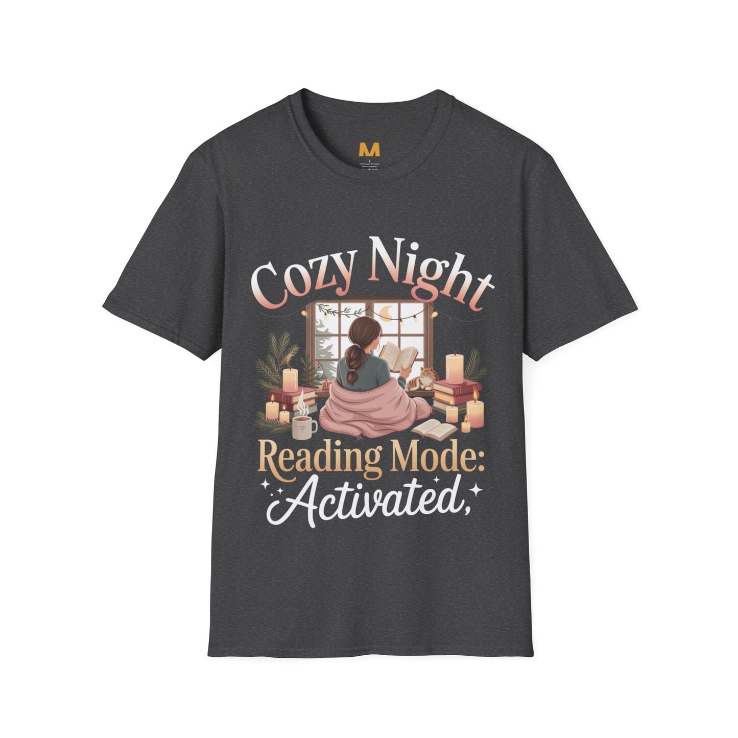 Cozy Reading Night Reading Mode Activated T-Shirt