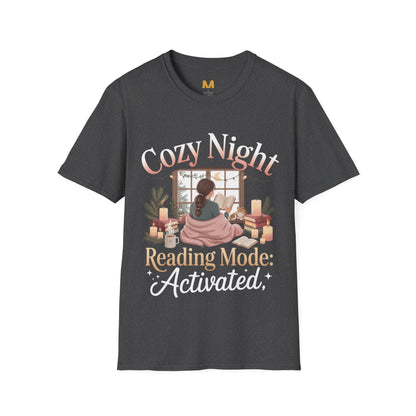 Cozy Reading Night Reading Mode Activated T-Shirt