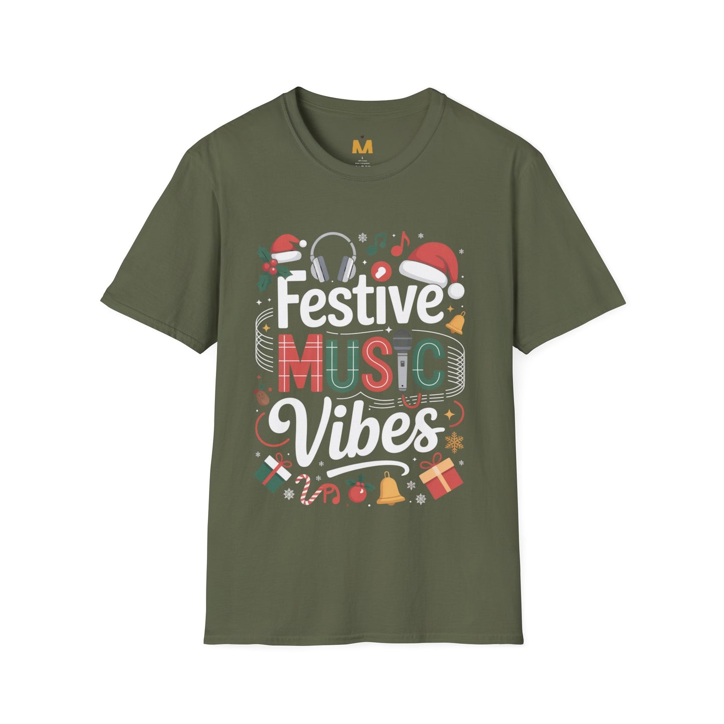 Festive Music Vibes T-Shirt