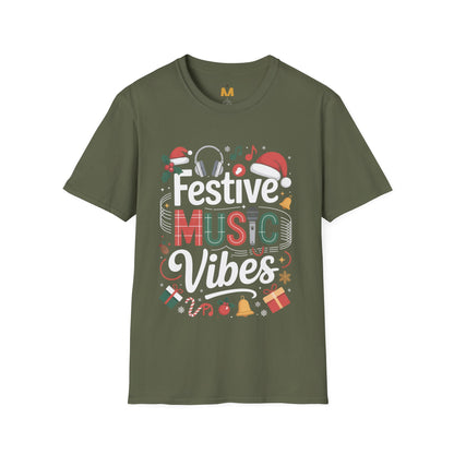 Festive Music Vibes T-Shirt