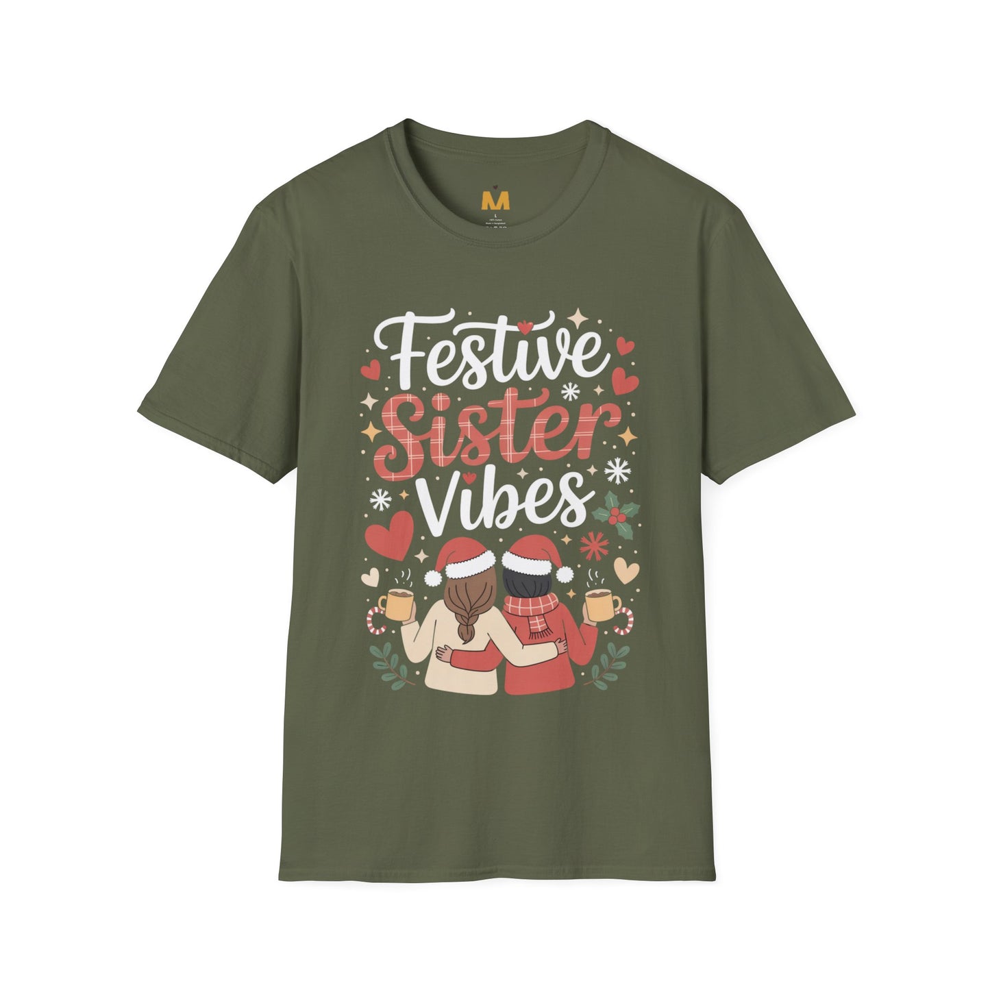 Festive Sister Vibes T-Shirt