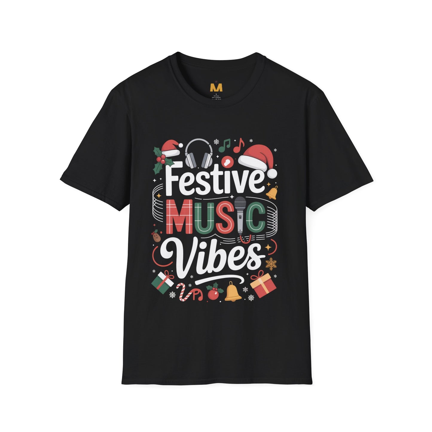 Festive Music Vibes T-Shirt