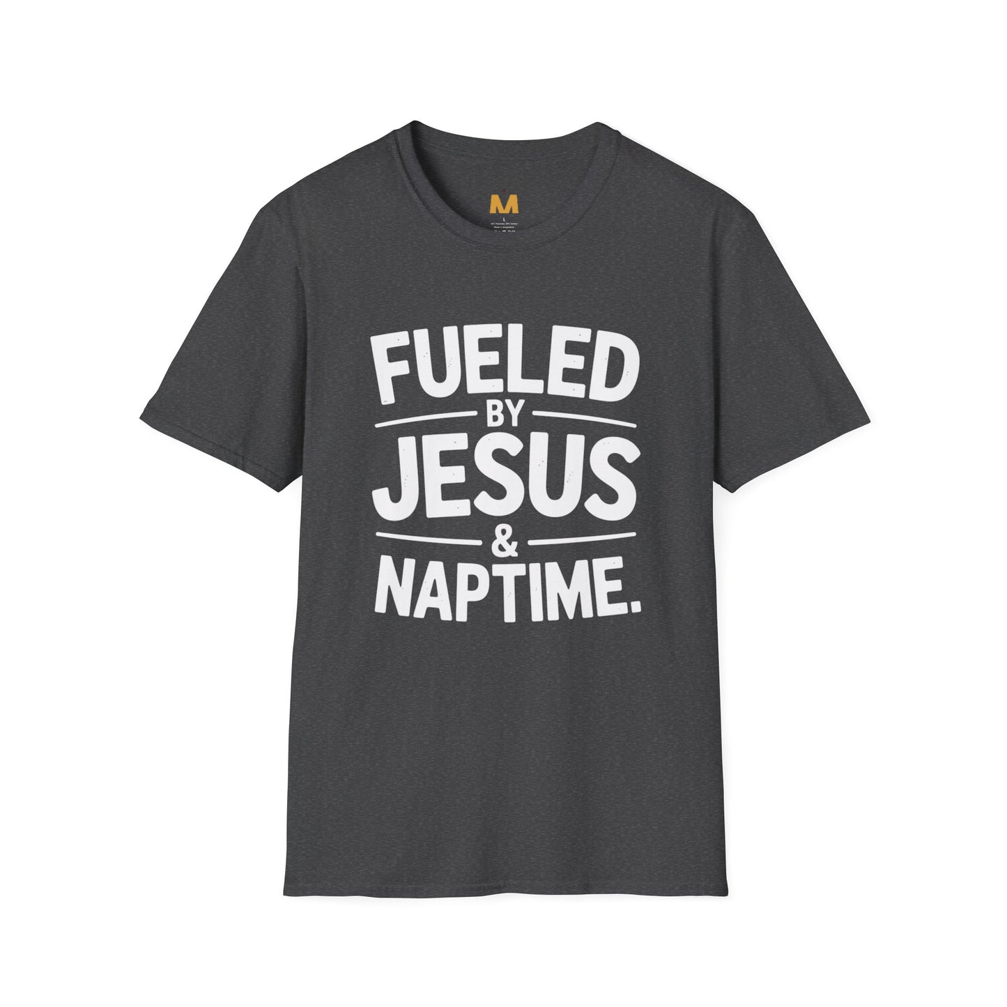 Fueled by Jesus and Naptime T-Shirt