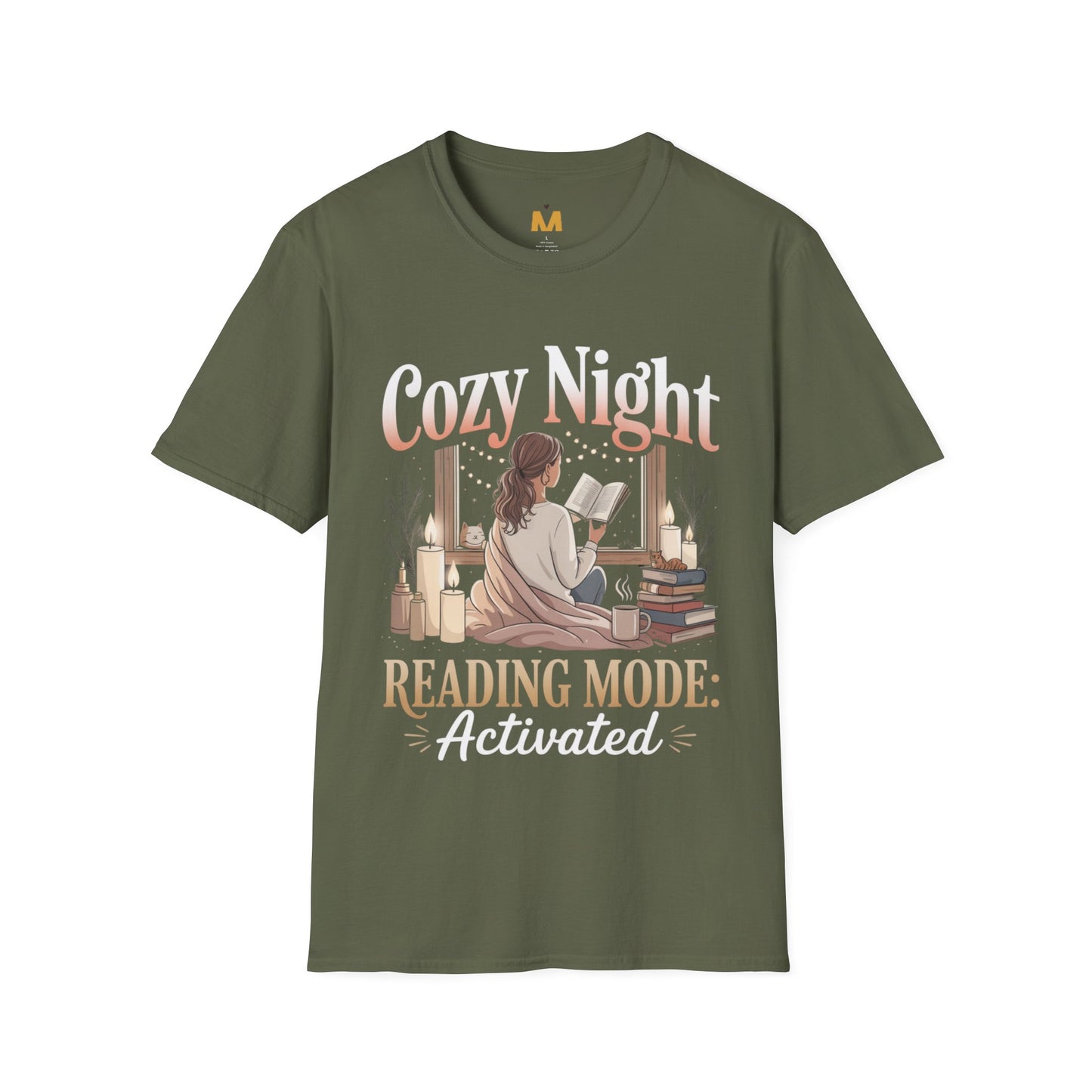 Cozy Reading Night Reading Mode Activated T-Shirt