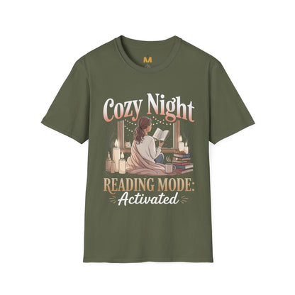 Cozy Reading Night Reading Mode Activated T-Shirt