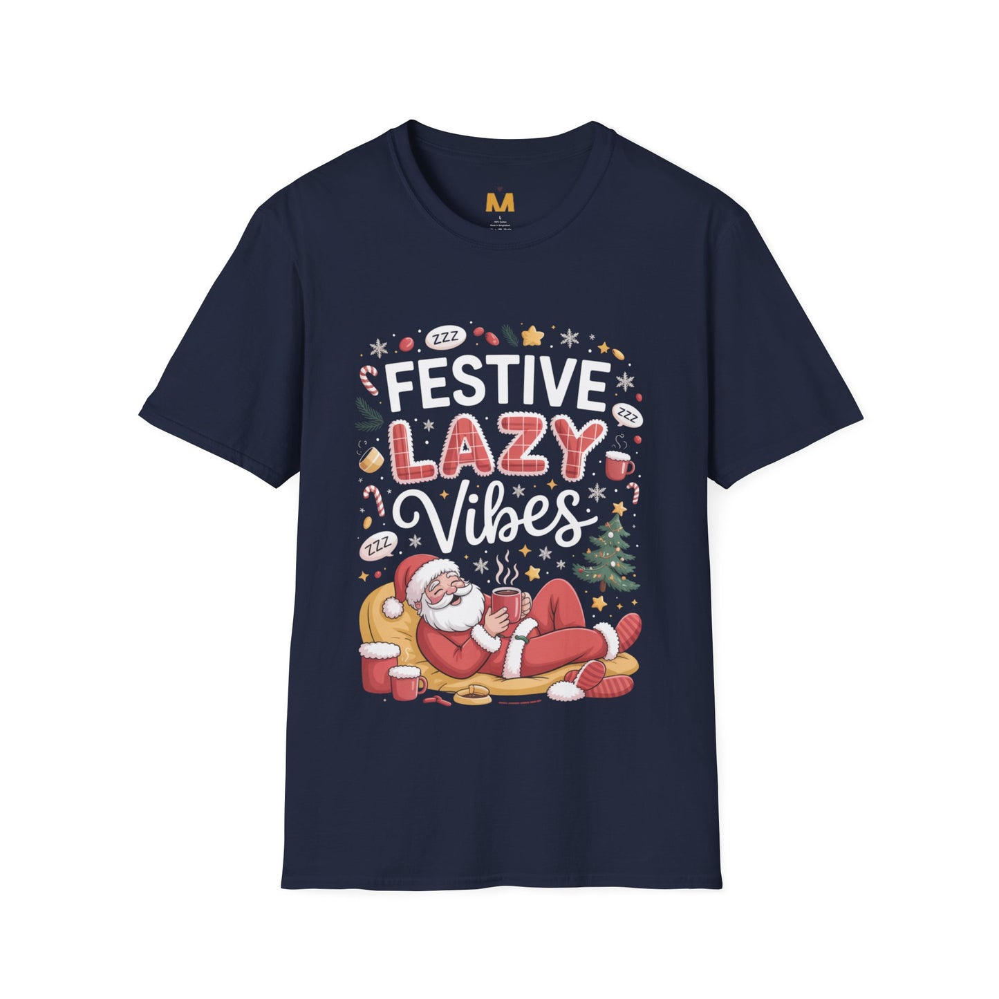 Festive Lazy Vibes T-Shirt