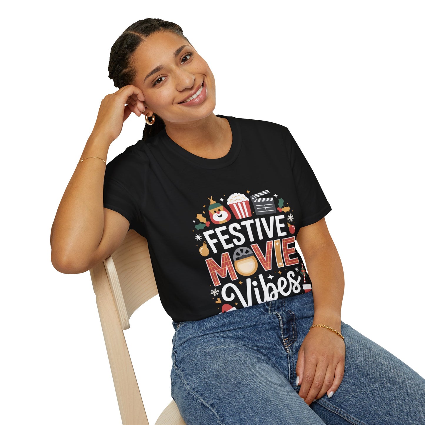 Festive Movie Vibes T-Shirt