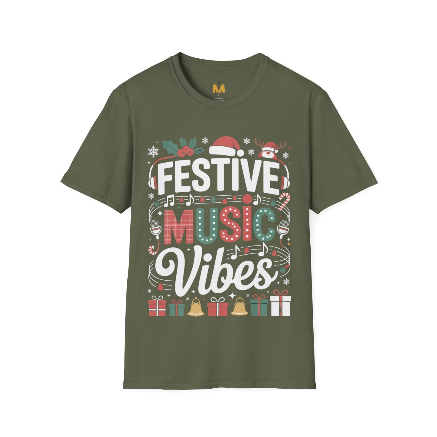 Festive Music Vibes T-Shirt