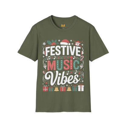 Festive Music Vibes T-Shirt