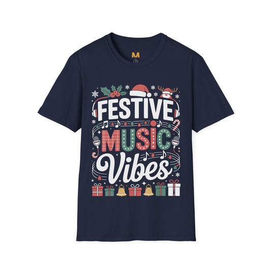 Festive Music Vibes T-Shirt