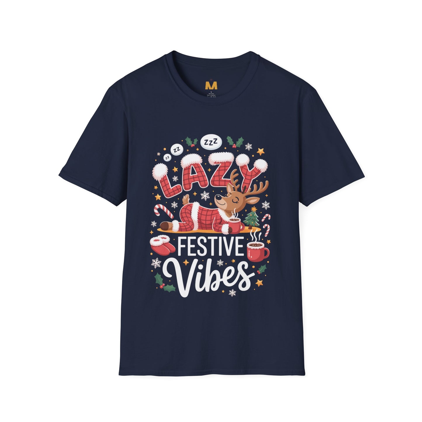 Festive Lazy Vibes T-Shirt