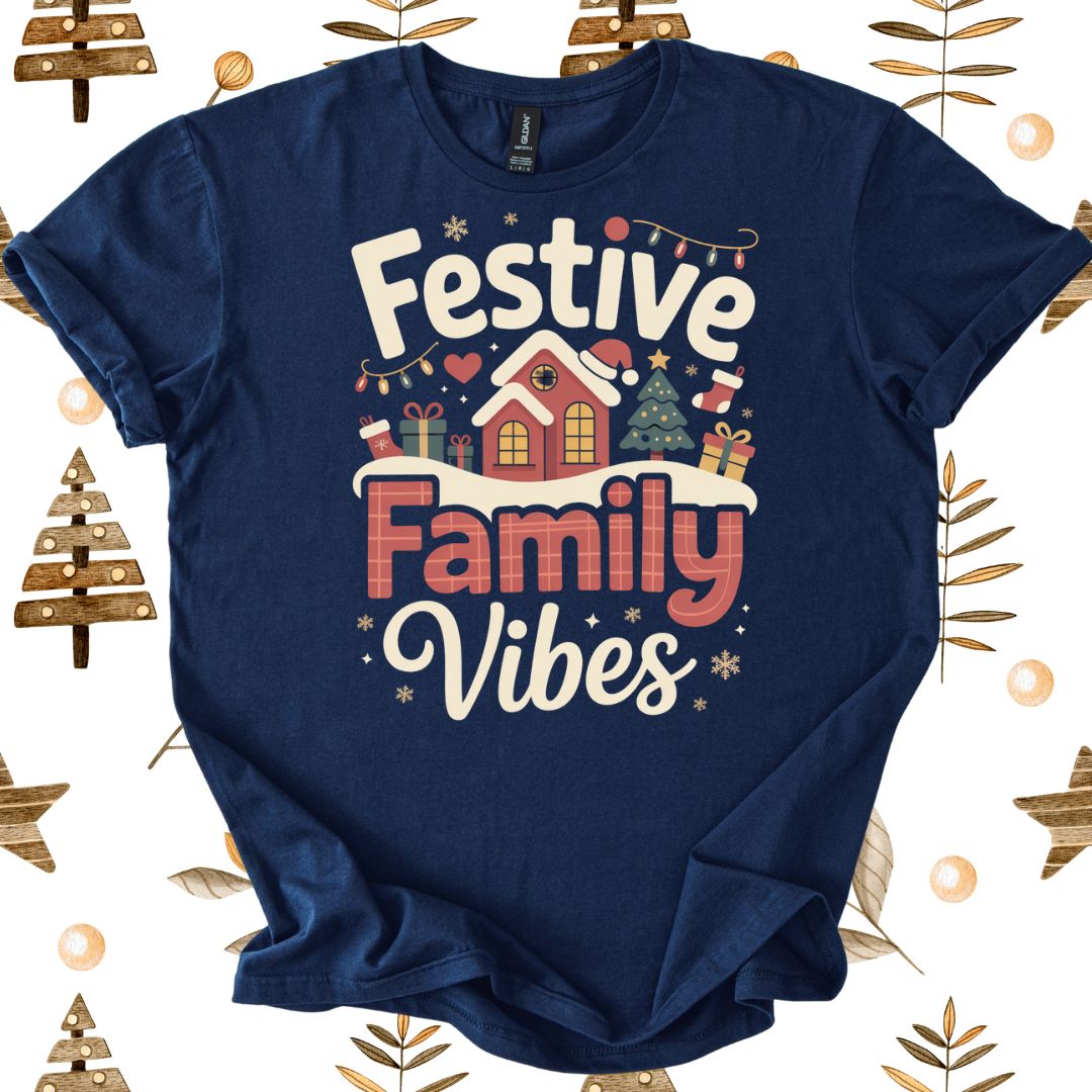 Festive Family Vibes T-Shirt