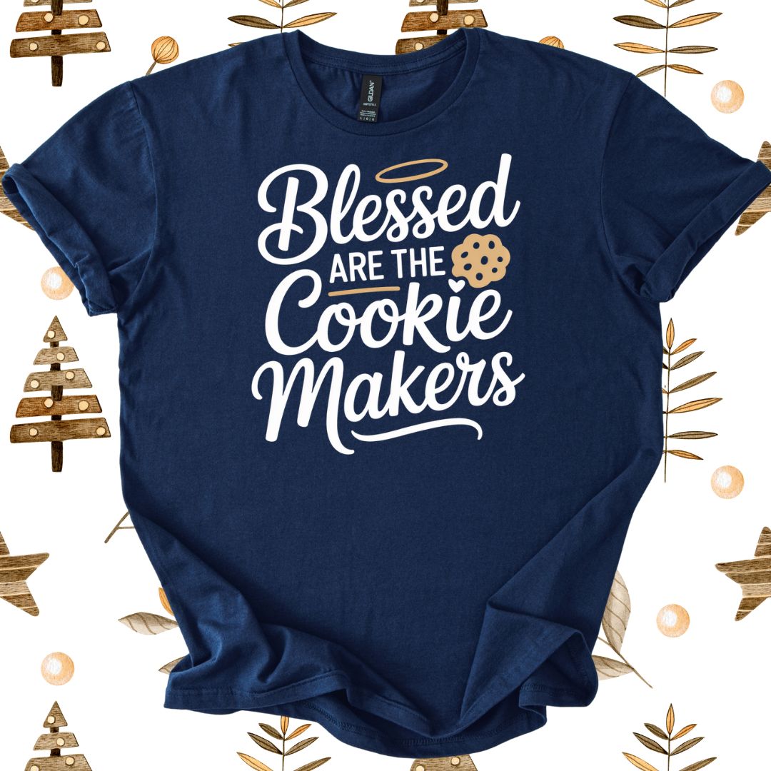 Blessed are the Cookie Makers Xmas T-shirt