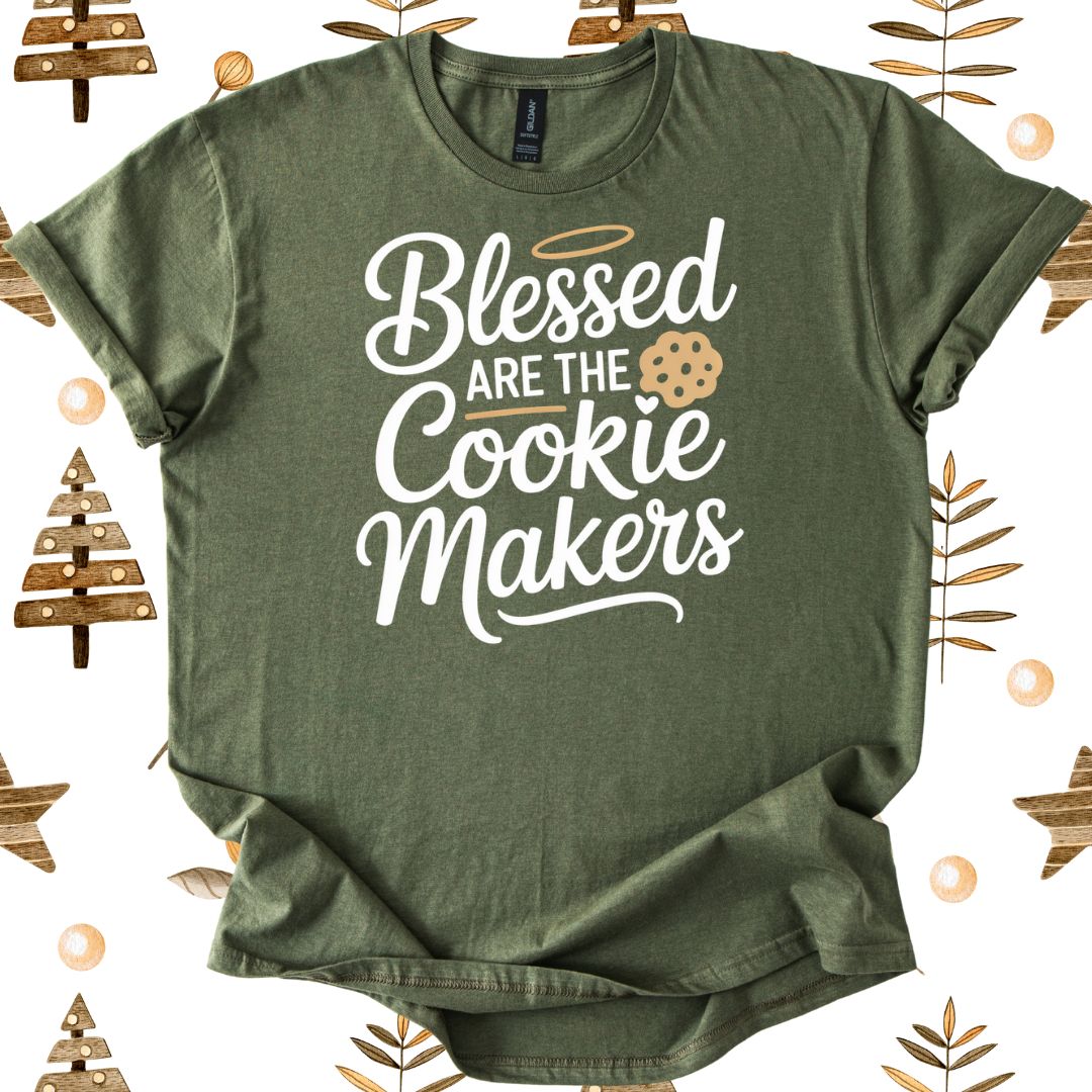 Blessed are the Cookie Makers Xmas T-shirt