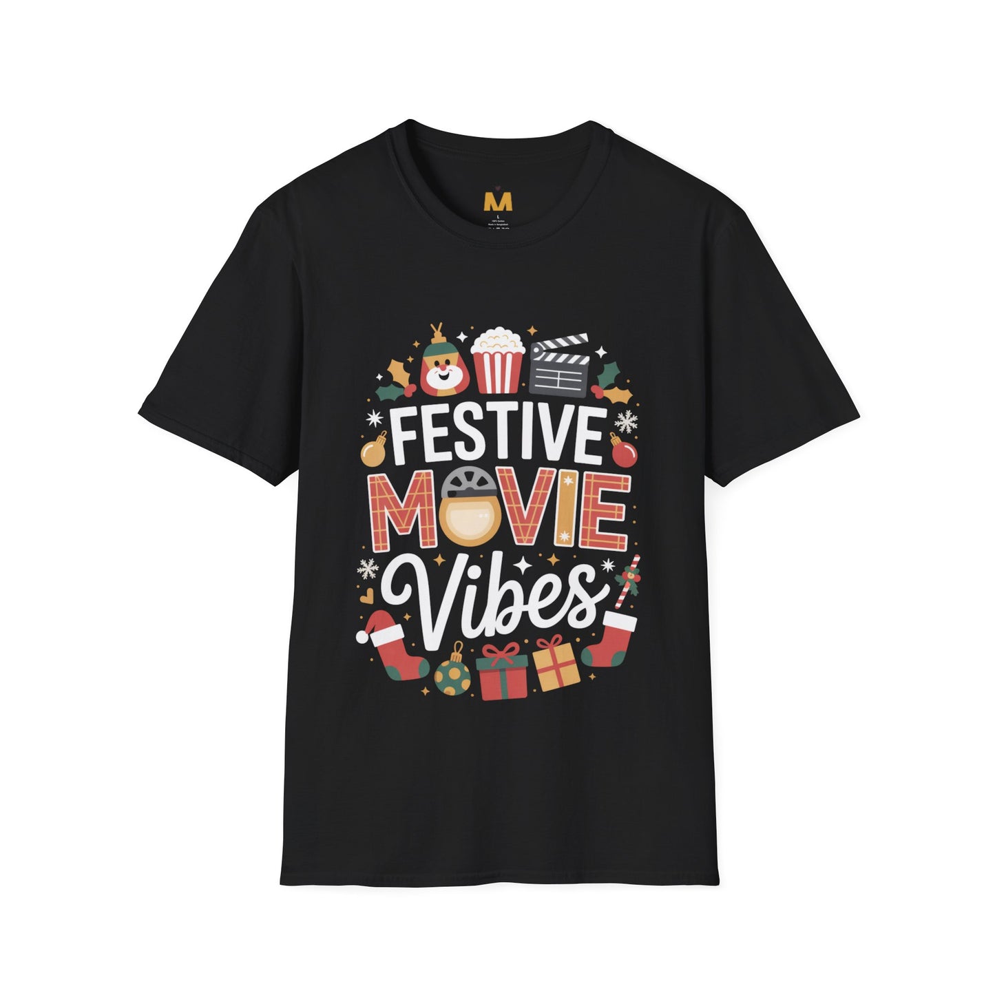Festive Movie Vibes T-Shirt