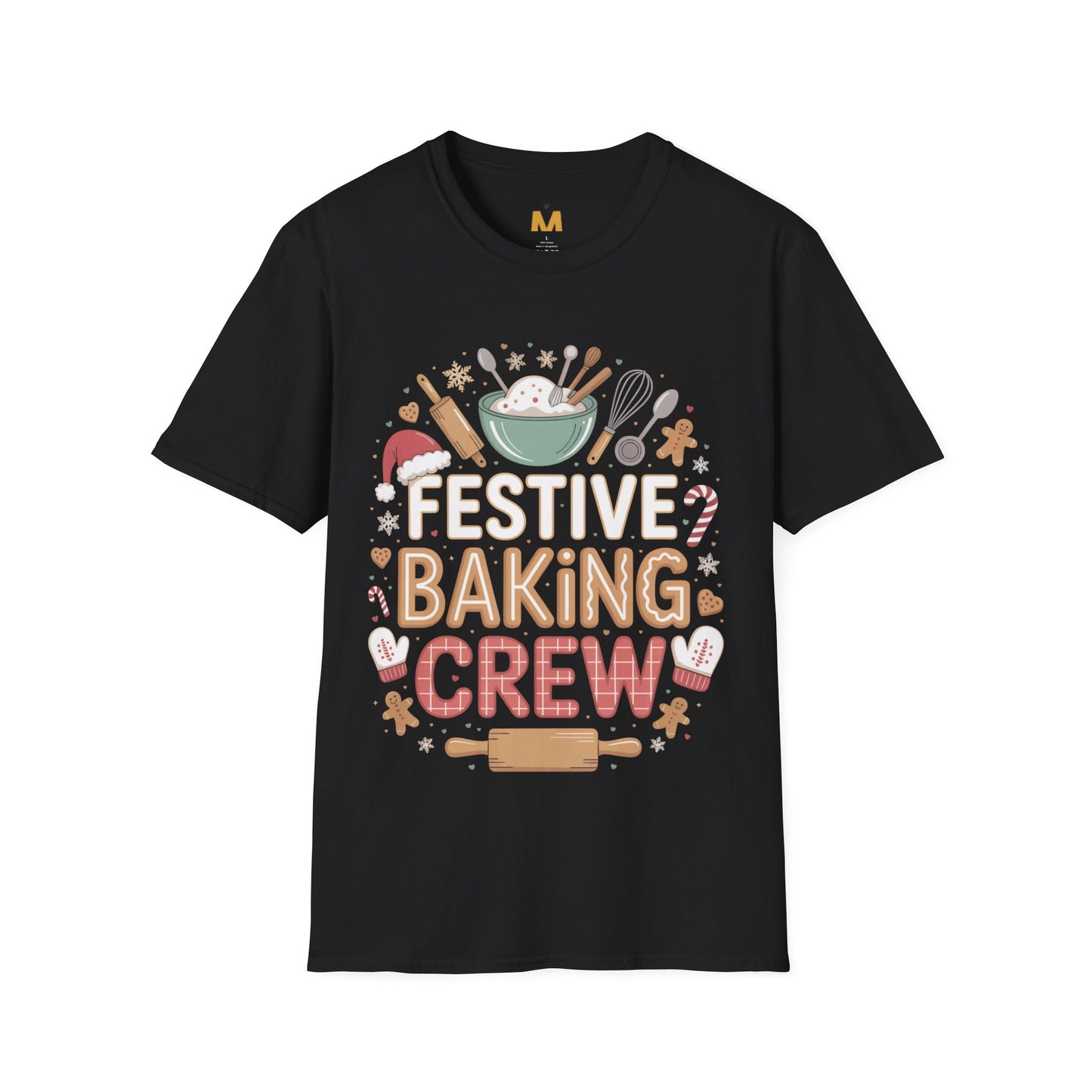 Festive  Baking Crew T-Shirt