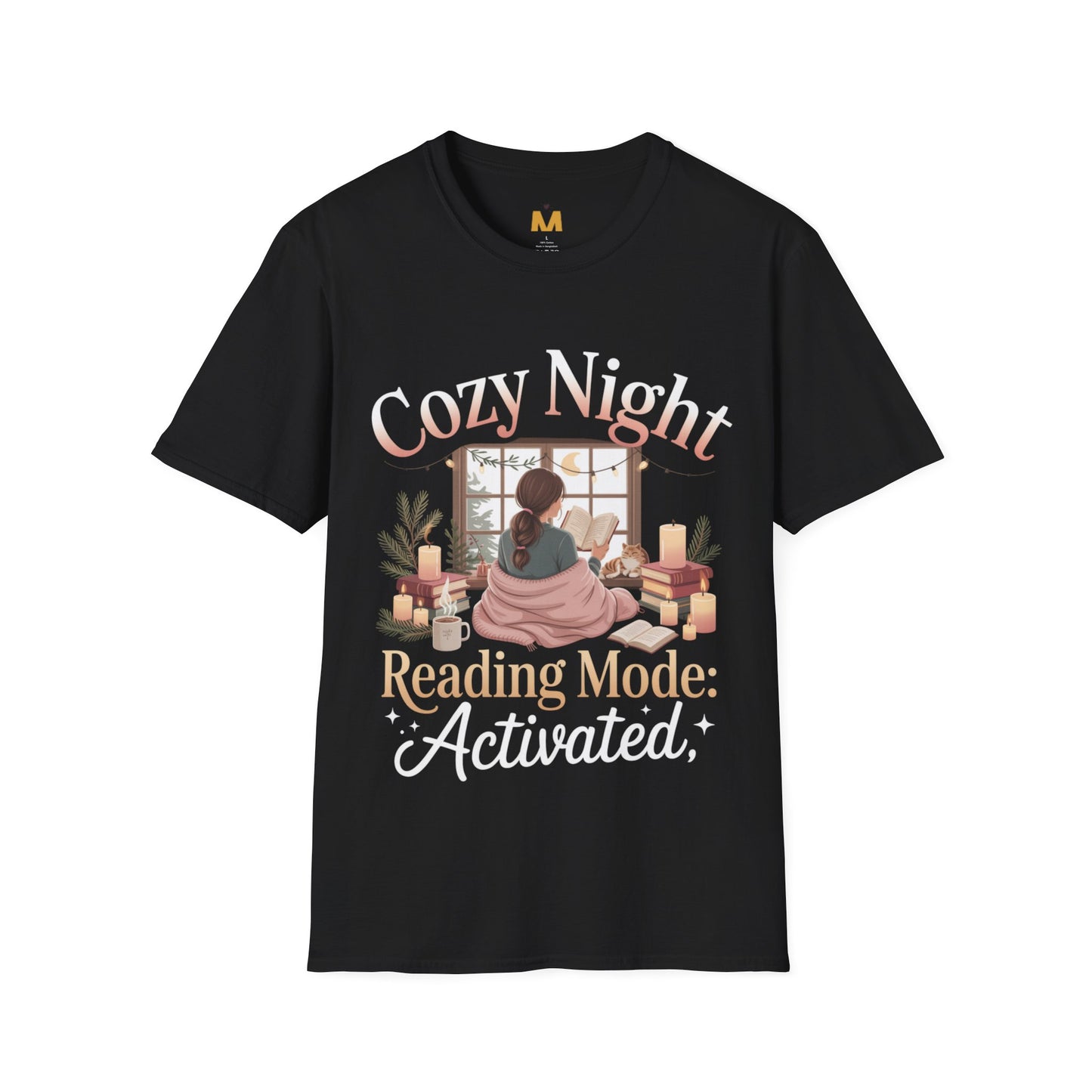 Cozy Reading Night Reading Mode Activated T-Shirt