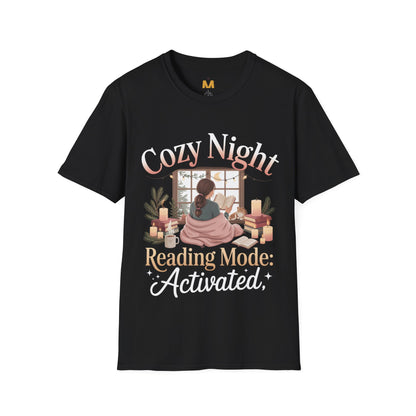 Cozy Reading Night Reading Mode Activated T-Shirt