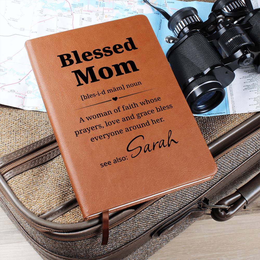 Blessed Mom Christian Prayer Journal with Inspirational Cover
