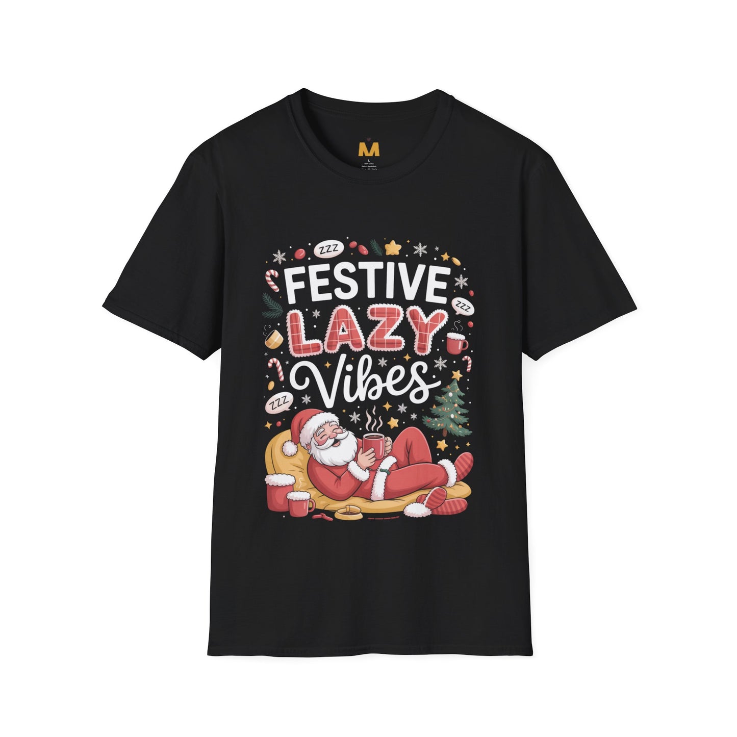 Festive Lazy Vibes T-Shirt