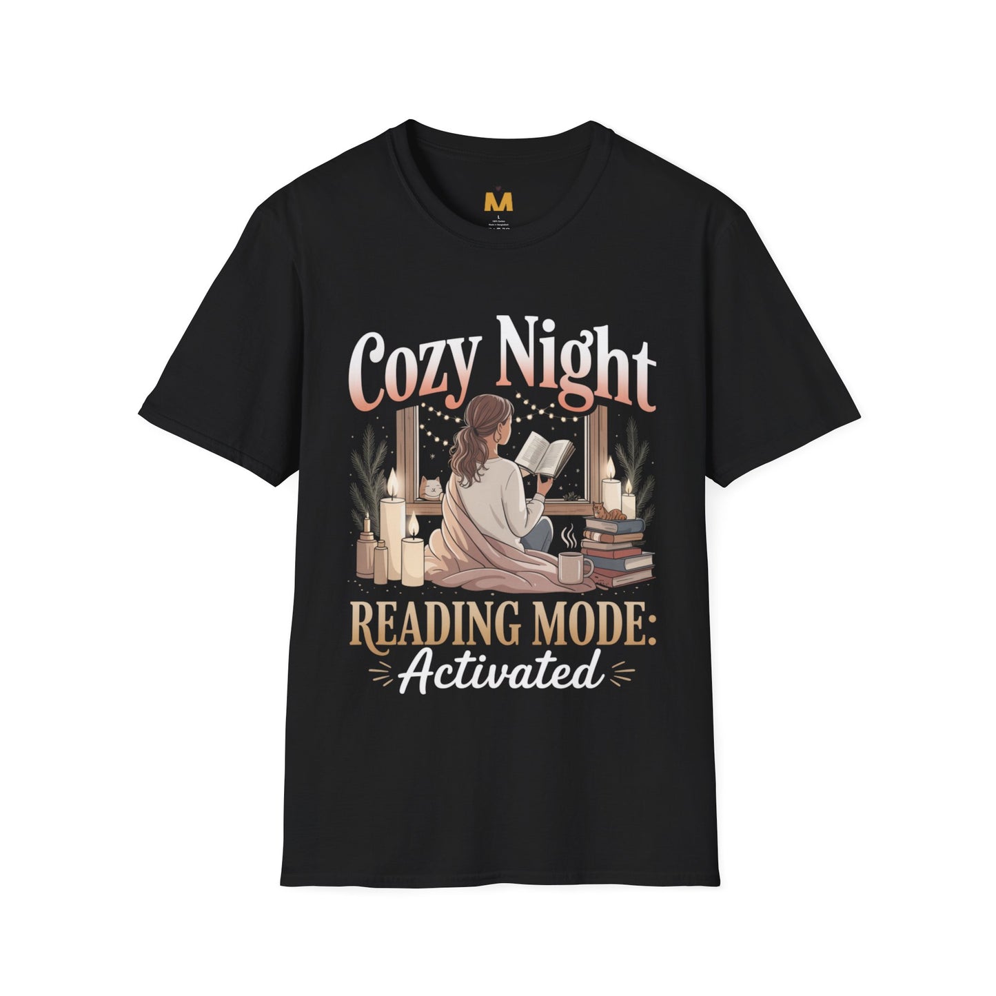 Cozy Reading Night Reading Mode Activated T-Shirt