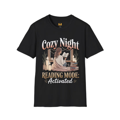 Cozy Reading Night Reading Mode Activated T-Shirt