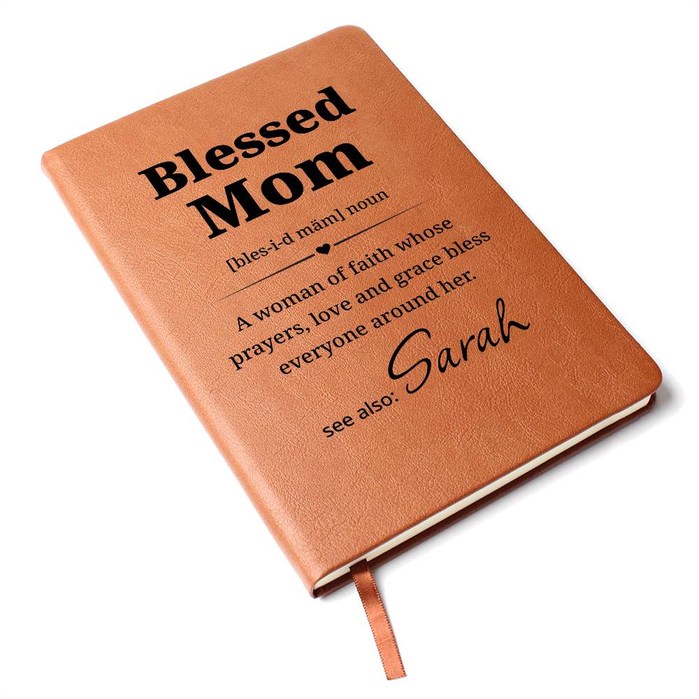 Blessed Mom Christian Prayer Journal with Inspirational Cover