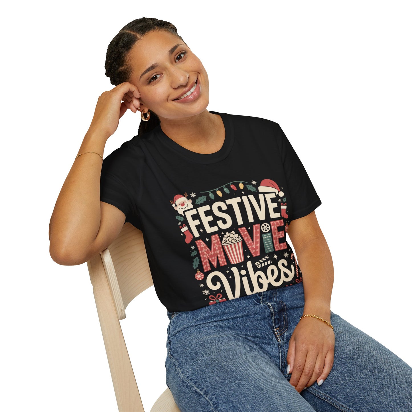 Festive Movie Vibes T-Shirt