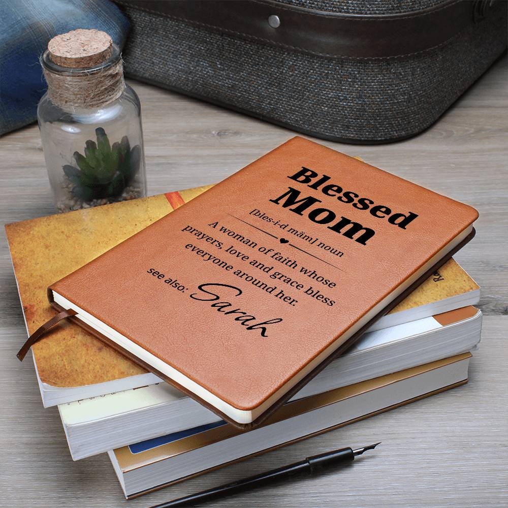 Blessed Mom Christian Prayer Journal with Inspirational Cover