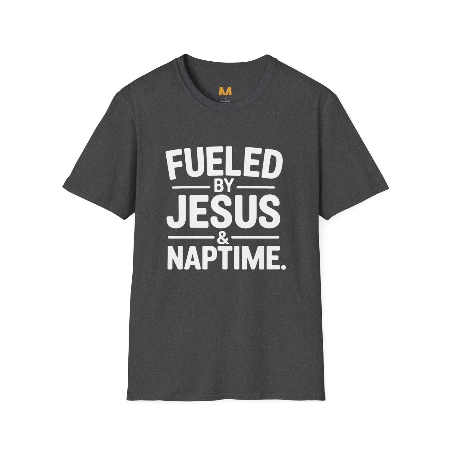 Fueled by Jesus and Naptime T-Shirt