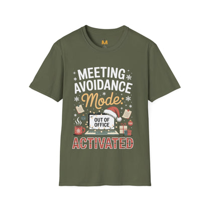 Meeting Avoidance Mode Activated T-shirt