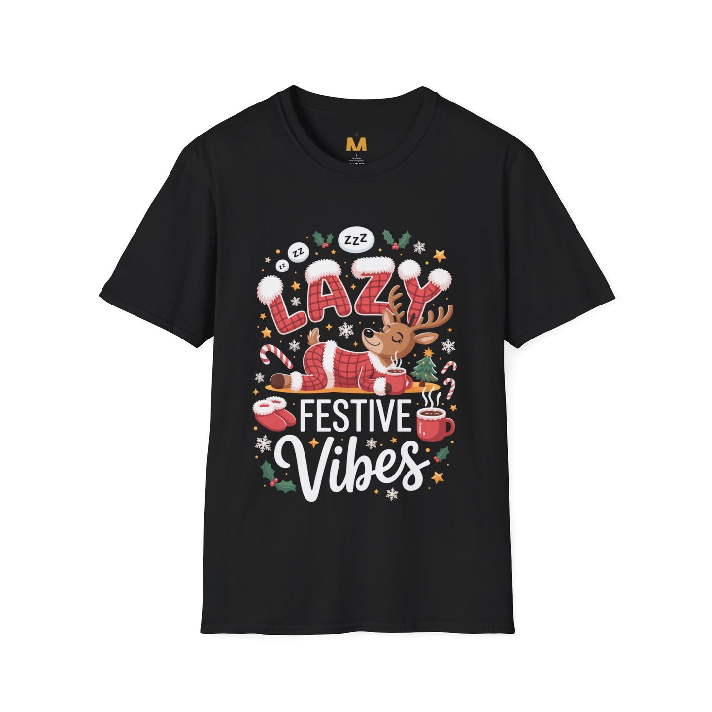 Festive Lazy Vibes T-Shirt