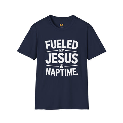 Fueled by Jesus and Naptime T-Shirt