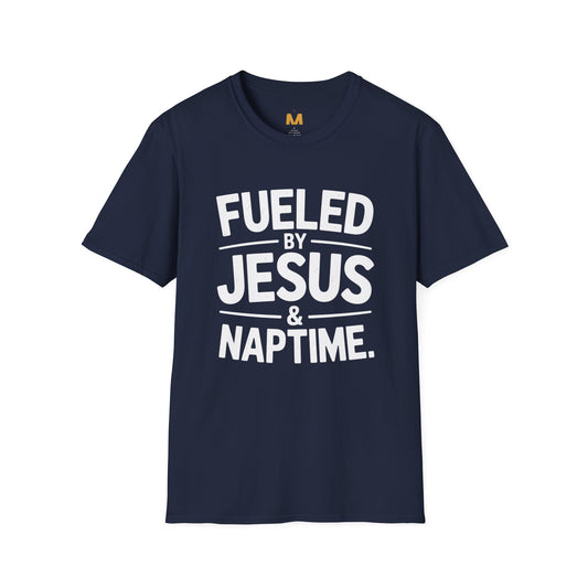 Fueled by Jesus and Naptime T-Shirt