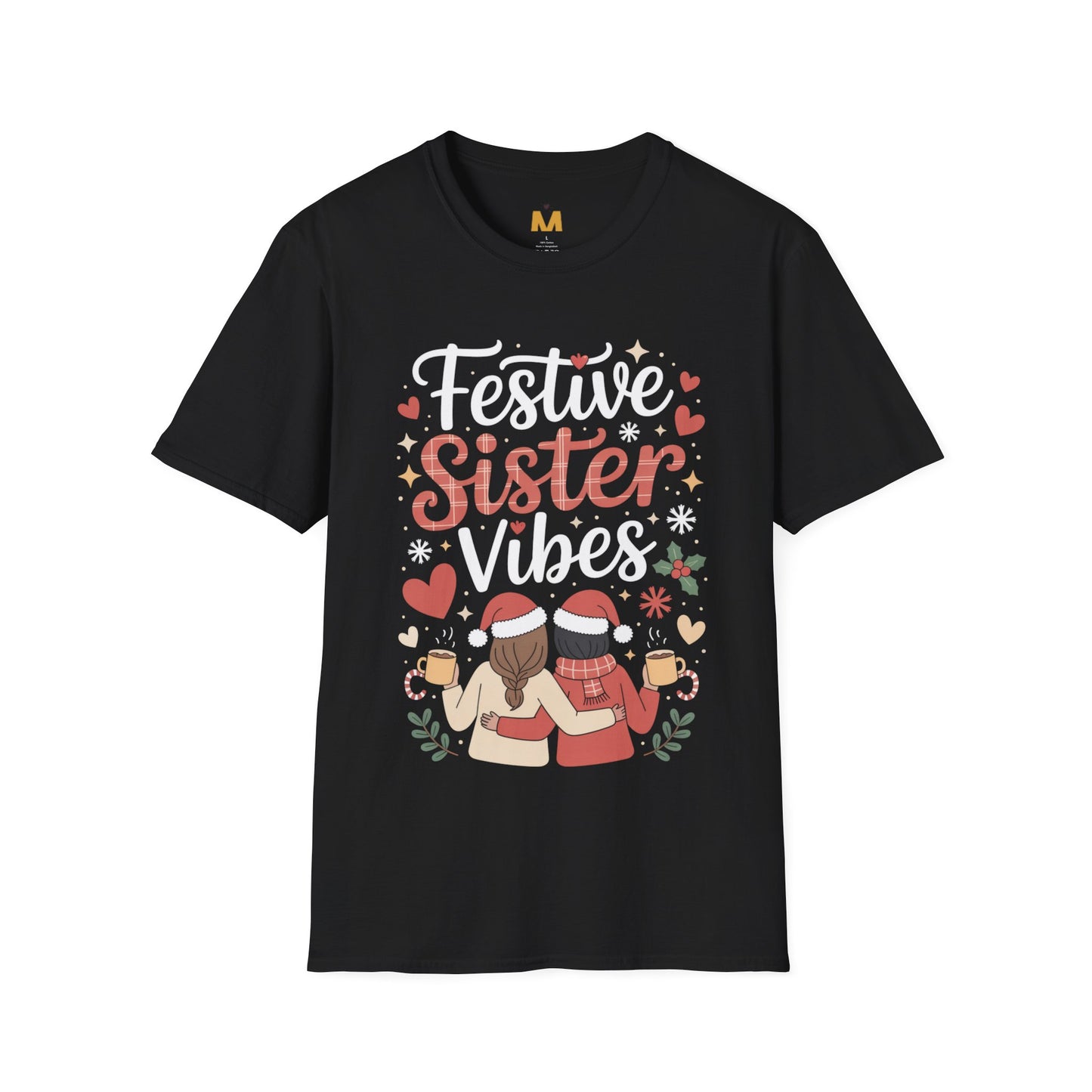 Festive Sister Vibes T-Shirt