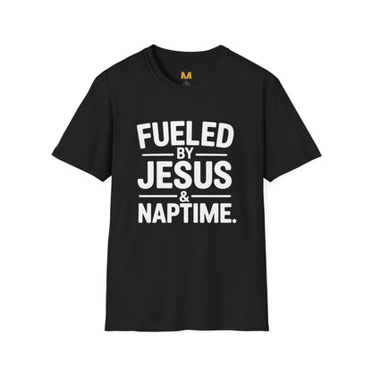 Fueled by Jesus and Naptime T-Shirt