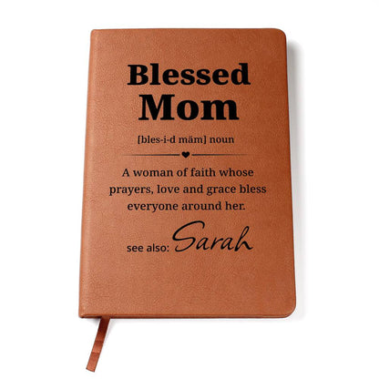 Blessed Mom Christian Prayer Journal with Inspirational Cover
