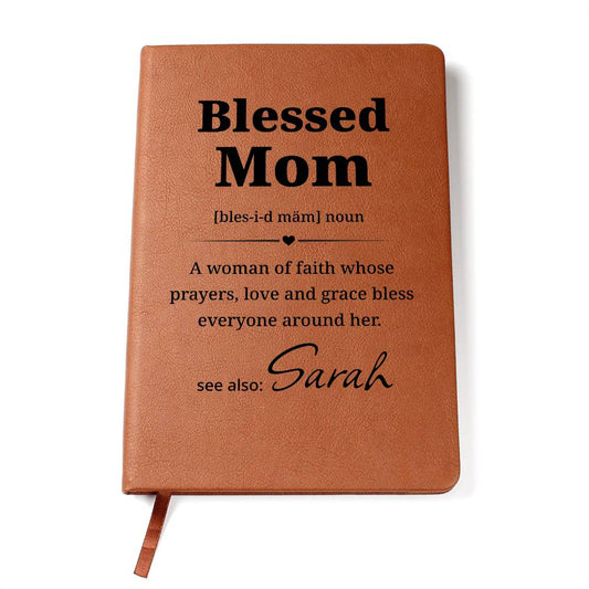 Blessed Mom Christian Prayer Journal with Inspirational Cover